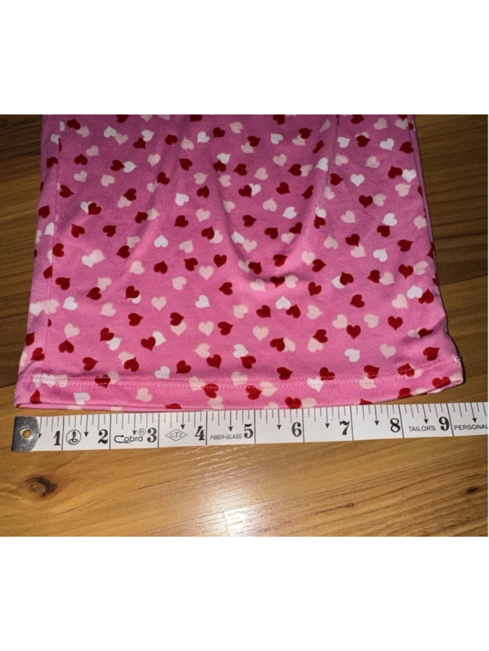 Kate Spade New York Heart Print Pajama Set Pink Loungewear Soft Girl PJ Medium - Picture 15 of 15